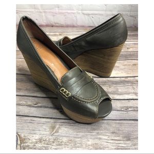 Lucky Brand LK-LAILA Loafer Platform Wedge…